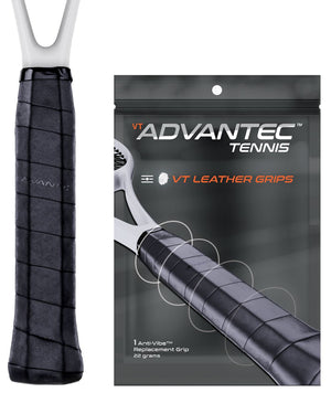 VT Advantec Leather Tennis Grip and Packaging Shock Absorption Anti-vibration 